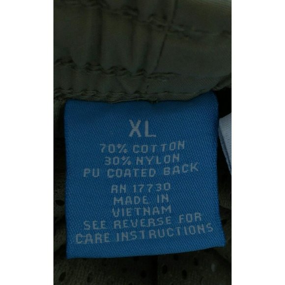 Phys. Sci Men's Tan Convertible Elastic Waist Pants 6 pockets Size XL - Picture 8 of 8